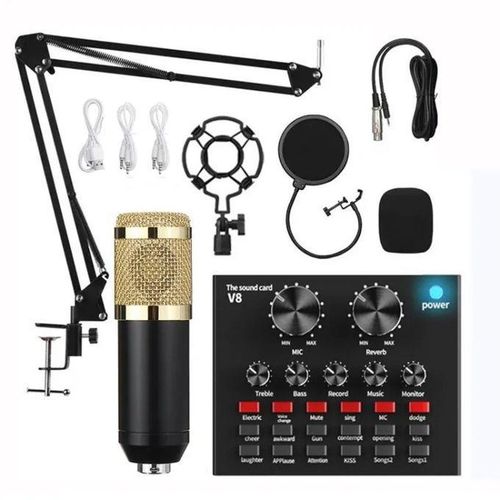 product_image_name-Generic-Audio Condenser Mic BM800+V8 Sound Card Set-1