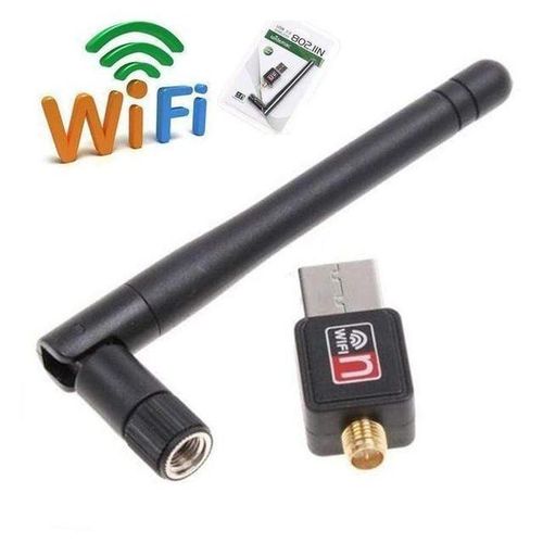 product_image_name-Generic-Black USB Wireless WiFi Adapter 2.4GHz 300Mbps - black-1