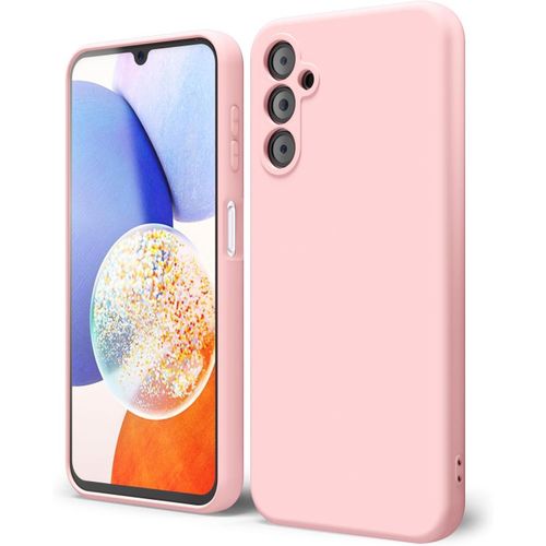 product_image_name-Generic-Samsung Galaxy A55 Silicone Case - Pink-1