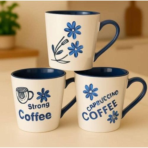 product_image_name-Sundabest-Premium 3-Pack Blue Floral Ceramic Coffee Mugs - Elegant Kitchen Drinkware SetPack of 3 Blue Floral Coffee Mugs-4
