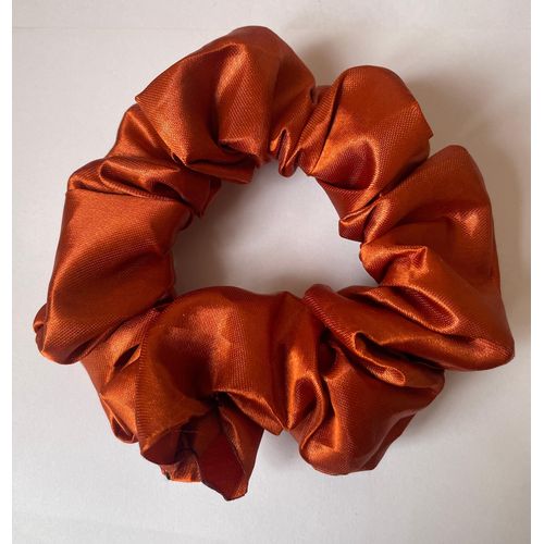 product_image_name-Handmadecraft-Satin scrunchies -peach, mauve, beige, dark purple, green, burnt orange,-3