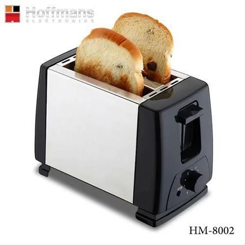 product_image_name-Hoffmans-2 Slice Toaster-Stainless Steel Slots- Silver, Black-1