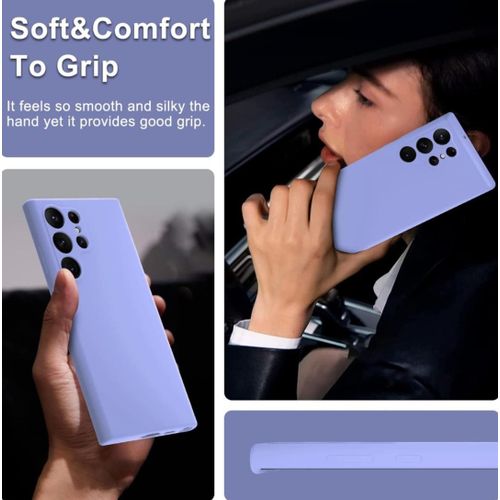 product_image_name-Samsung-Galaxy S23 Ultra Luxury Soft Rubber Liquid Silicone Skin Touch Feel Cover Case Blue-2