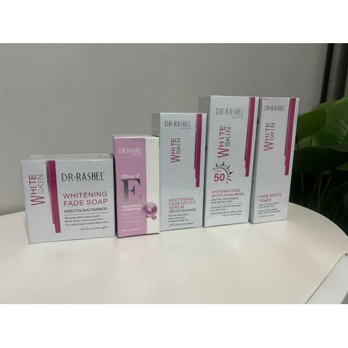 product_image_name-Generic-Dr. Rashel Combo (5 Soaps, Dark Spots Corrector, Fade Spot Serum & Fade Spot Sunscreen)-1