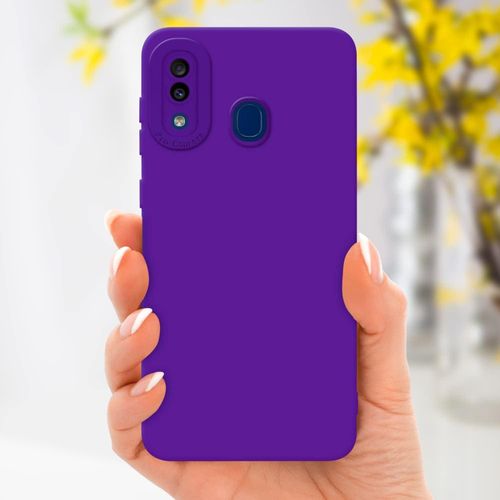 product_image_name-Generic-Samsung Galaxy A30 Silicone Case - Purple-6