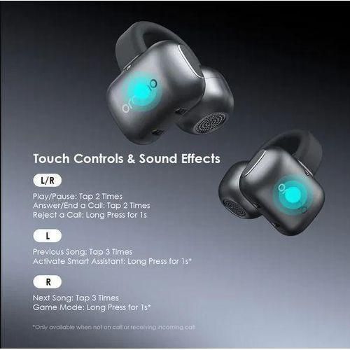 product_image_name-Oraimo-OpenSnap N Clip-On Open-Ear True Wireless Earbuds - Black-2