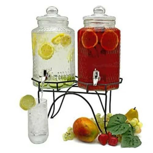 product_image_name-Generic-Glass Juice Dispenser/Display - 8Ltrs Together-1