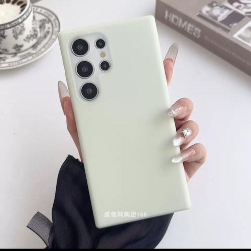 product_image_name-Generic-Samsung Galaxy S23 ultra Silicone Case-Green-3