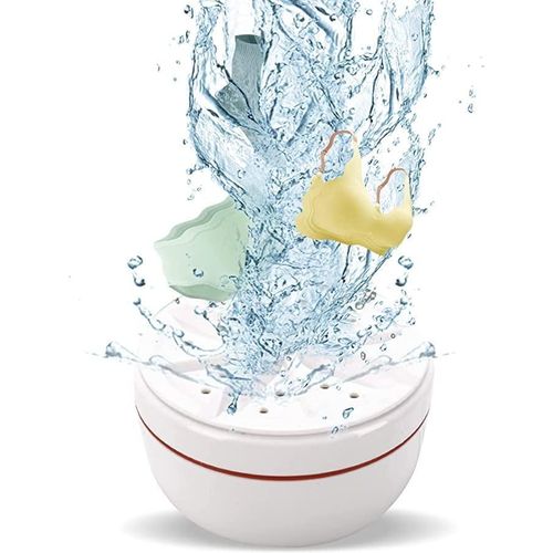 product_image_name-Generic-Portable Washing Machine Rotating Mini Ultrasonic Turbine Washer for Travel- White.-4