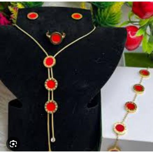 product_image_name-Crystal Necklace-Tory Burch  necklace -1