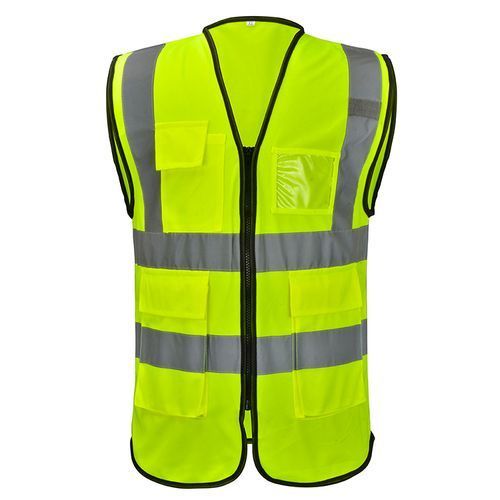 product_image_name-Fashion-Reflector Vest Heavy Jacket - Green-1