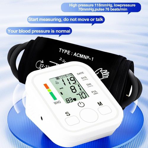 product_image_name-Generic-Digital Blood Pressure Monitor Health Vascular Heartbeat-5