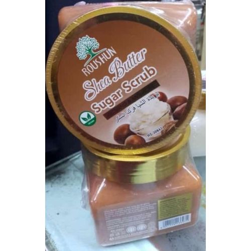 product_image_name-Roushun-Exfoliating Shea Butter Sugar Scrub for  Moisturizing, Glow,hydration,Deep Cleansing,Nourishing Skin -1