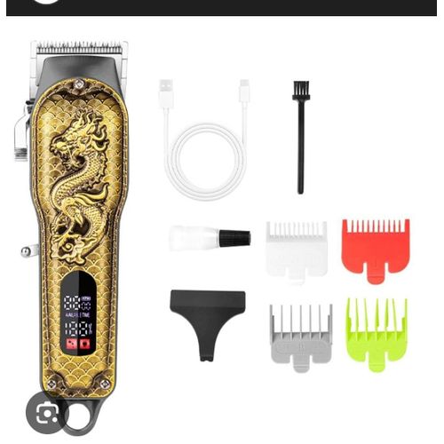 product_image_name-Generic-WAER Professional Hair Clipper Salon Shaving Machine -Gold -1