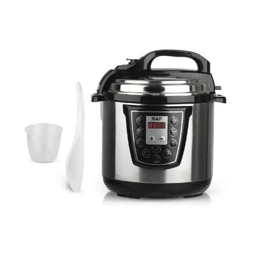 product_image_name-RAF-Electric Pressure Cooker 6L 1000W Multi Function & Multi Programmable, Stainless Steel, Aluminum Pot -Multicolor-3