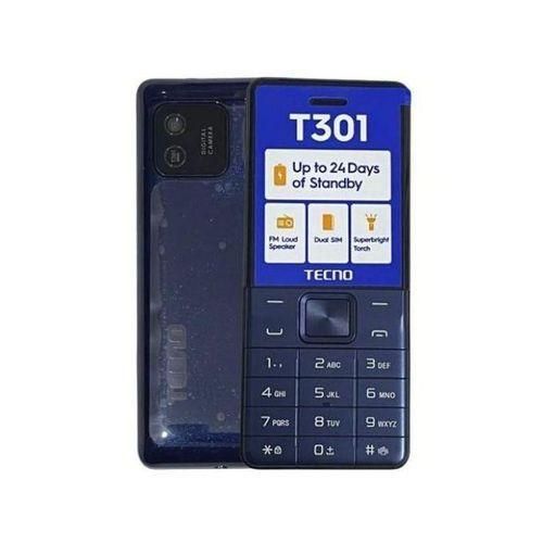 product_image_name-Tecno-T301 Dual Sim, FM Loud Speaker, 1150mAh Battery- Blue / black-1