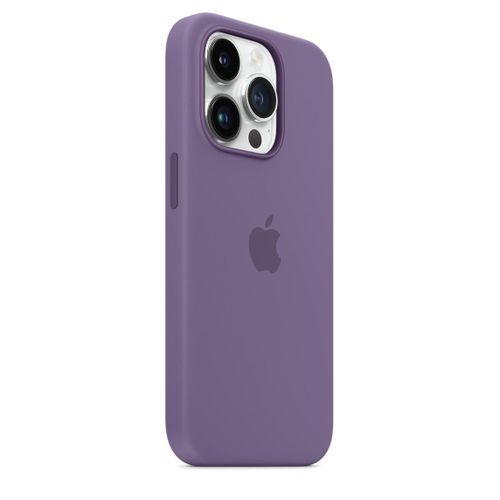 product_image_name-Generic-IPhone 14 Pro Silicone Case Phone Case Phone Cover Purple IPhone 14 Pro-3