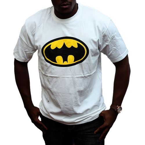 product_image_name-Emmanuel Ahimbisibwe-Batman Designer Men's T-Shirt - White-1