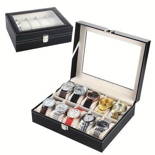 product_image_name-Fashion-10-Slot Watch Storage Box, Jewelry Display Case-1