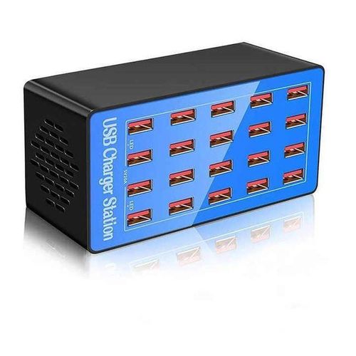 product_image_name-Generic-20 Port USB Charging Station Power 100W Desktop Phone Charging Station Multi-Port Charger-1