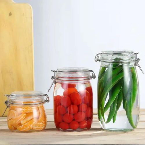 product_image_name-Generic-3pcs Airtight Storage glass containers -1