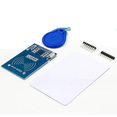 product_image_name-Generic-2 sets of RFID RC522 Card Reader Module (13.56MHz) for Arduino, ESP32, Raspberry Pi – With Key Fob & Card-1
