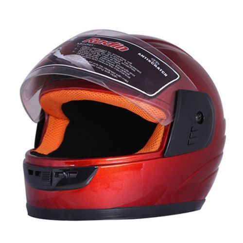 Shop Motorcycle Helmet Full Face with Twin Air Filtration - Red | Jumia