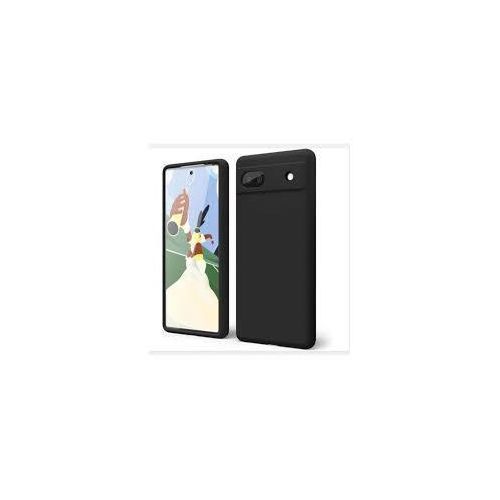 product_image_name-Generic-Google Pixel 6a Silicone Case - Black-6