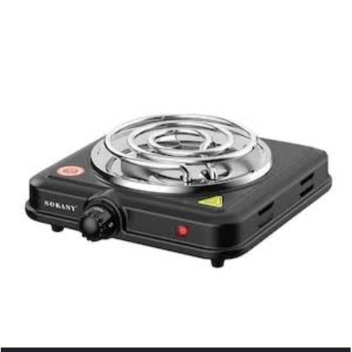product_image_name-Sokany- Electric Stove SIngle Burner Coil Hotplate - Black/Silver-1