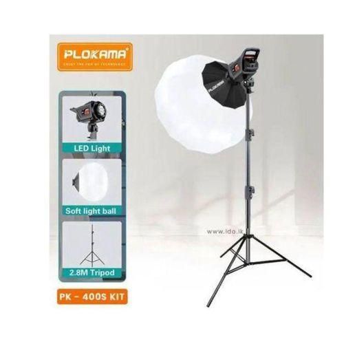 product_image_name-Generic-PLOKAMA PK-400S Professional LED Studio Lighting Kit - Multicolor-1