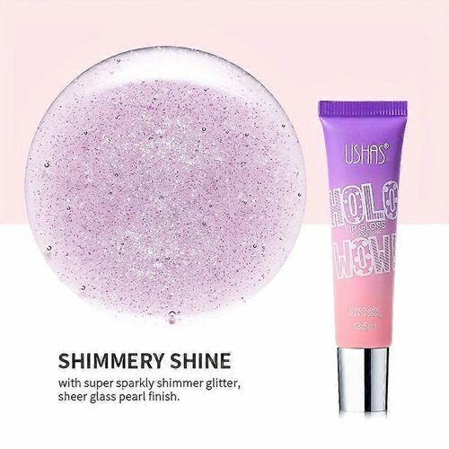 product_image_name-Ushas-Holographic Lip Gloss Holo WoW Shimmer Long Lasting Glittery Moisturizing Lip Shine Perfect Gift Idea-2