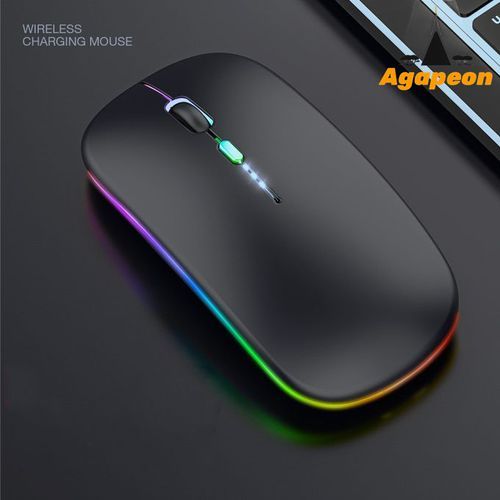 Wireless led rechargeable mouse outlet