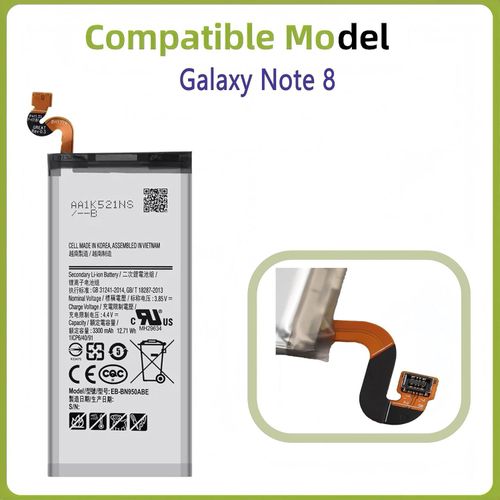 product_image_name-Generic-Battery for Galaxy Note 8 Replacement, Compatible with Samsung Galaxy Note 8 SM-N950 All Carriers EB-BN950ABE EB-BN950ABA-3