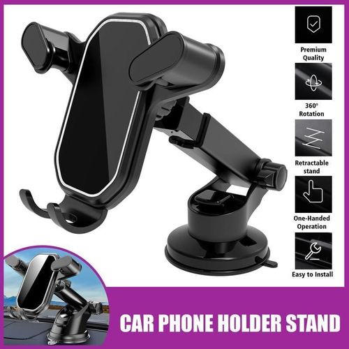 product_image_name-Generic-Mobile Phone Holder Car Phone Holder 2024 Upgrade Clip Car Hand Free Holder, Suitable for iPhone, Android and Other Mobile Phone Car Universal Holders-4