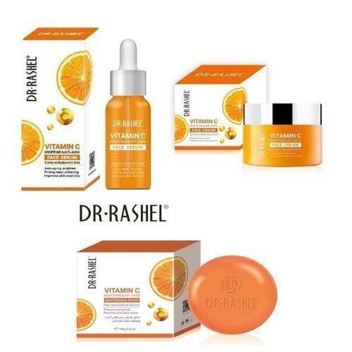 product_image_name-Dr. Rashel-Vitamin C Brightening & Anti-Aging Face Serum + Cream + Soap-1