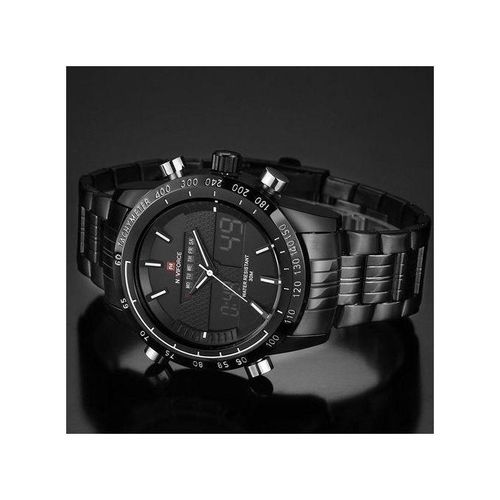 product_image_name-Naviforce-Stainless Steel Analog Wrist Watch - Black-3