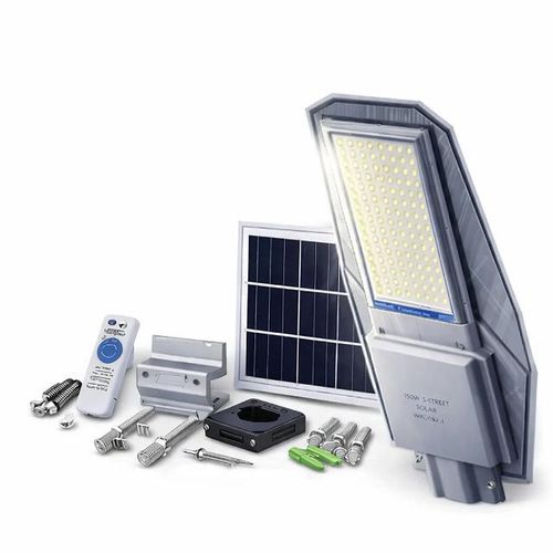 product_image_name-Generic-300W Solar Street Light All-in-One Aluminum Outdoor Lamp – Waterproof LED Light with Panel & Remote-1