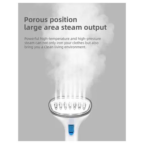 product_image_name-Saachi-Garment Steamer That Eliminates Wrinkles And Disinfects Clothes-Multicolour-8