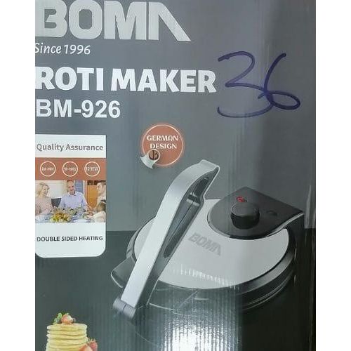 product_image_name-Boma-Non-stick Pancake  Roti Maker  Pita Making Machine With LED Indicator Adjustable Temperature, easy Easy To Create Perfect Chapati And Tortilla- Multicolor-6