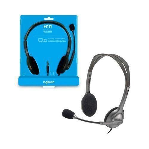 product_image_name-Logitec-H111 Headsets With Rotating Mic, - Black-1