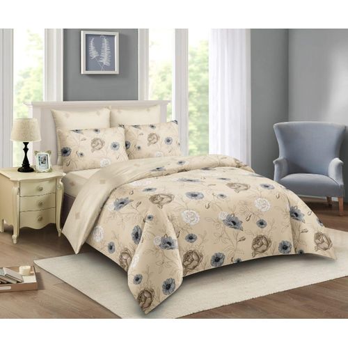 product_image_name-Generic-6*6 Cotton Duvet With 1 Bedsheet & 2 Pillowcases -1