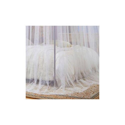 product_image_name-Dimond-Ultimate Protection & Cozy Mosquito Net with 4 Stainless Steel Stands & 3 Doors Design Bed Net O15- White-2