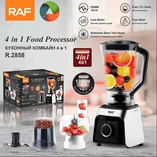 product_image_name-RAF-4 In 1 Electric Powerful Commercial Food Processor With Juicer Blender And Grinder-Multicolor-3