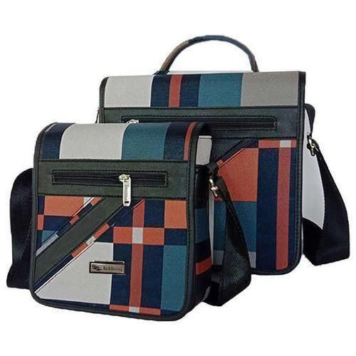 product_image_name-Generic-Set of 2 Geometric Patterned Shoulder Bag Sets -3