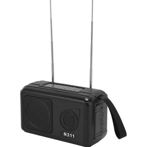 product_image_name-Generic-Portable Radio Solar Powered, Solar Radio Built in Stereo Speakers, Memory Card USB AUX Wireless Bluetooth Speaker FM Radio for Indoor Outdoor Emergency Use-1