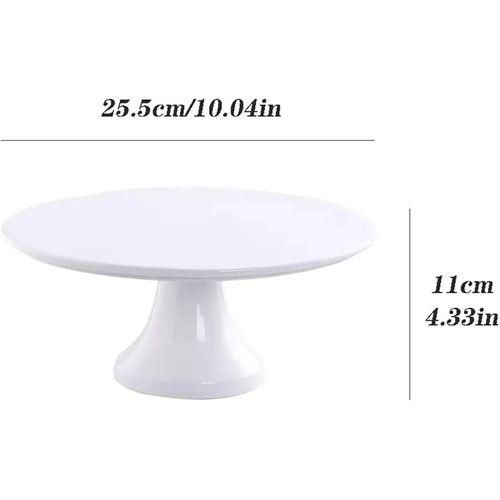 product_image_name-Generic-Plastic Cake Stand Turntable-Gold/Silver-2