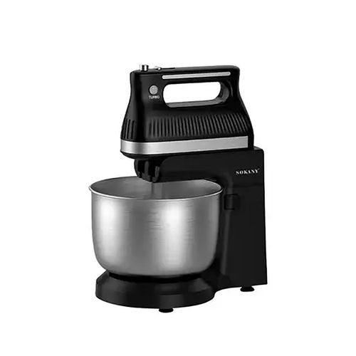 product_image_name-Sokany-Professional Stand Mixer With Stainless Steel Bowl For Easy Baking-Silver/Black-1