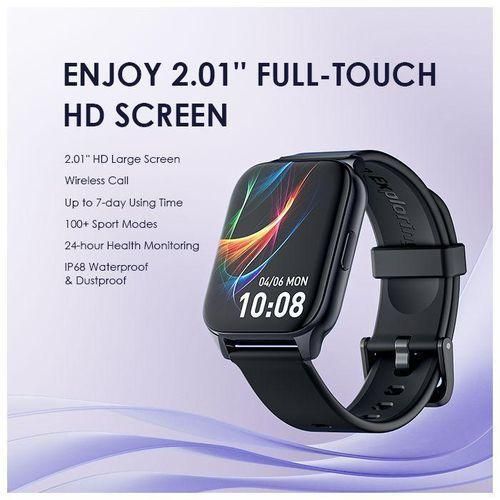 product_image_name-Oraimo-Watch 4 Plus BT Call 2.01'' HD Large Screen Smart Watch - Black-4