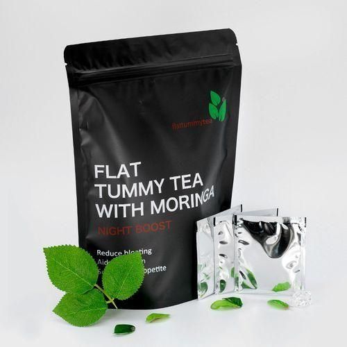 product_image_name-Flat Tummy Tea-Flat' Tummy' Tea' Weight Loss Tea With Moringa Night Boost Suppress Appetite- 28 Tea Bags-1
