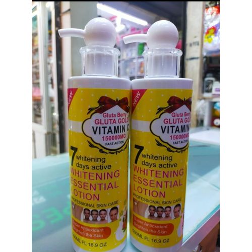 product_image_name-Gluta Berry-Gluta Gold Vitamin C Fast Action Antioxidant, Brightening Essential Lotion -500ml  -1